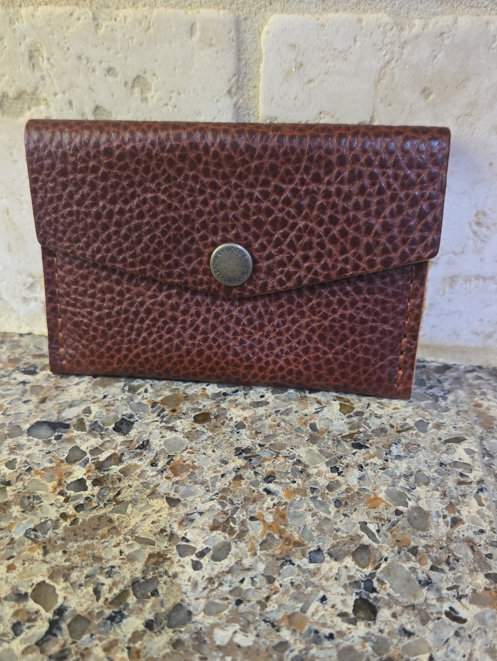 Portland Leather Goods Nutmeg Mini Wallet